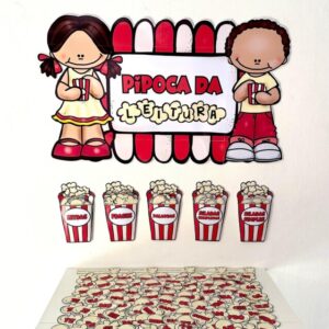 Kit Pipoca da Leitura