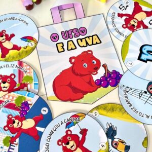 Sacola de Contação de História - Vogal U