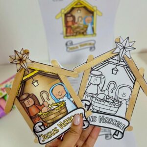 Atividade: Presépio de Palitos