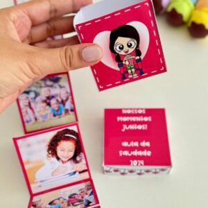Caixinha das Fotos – Lembrancinha de Fim de Ano