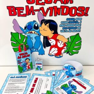Kit Volta às Aulas Lilo & Stitch