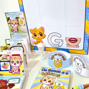 Kit História na Caixa + Cartaz da Letra G