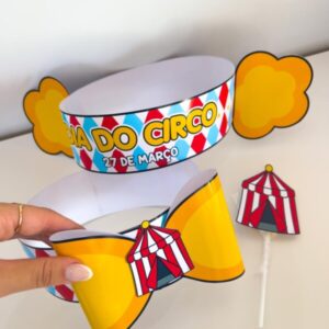 🤹‍♂️ Lembrancinhas do Dia do Circo
