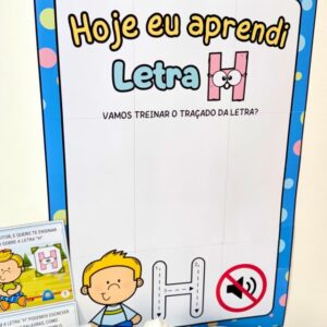 Kit História na Caixa + Cartaz da Letra H
