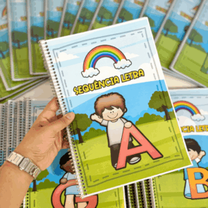 Apostila de Atividades Sequências do Alfabeto - KIT COMPLETO