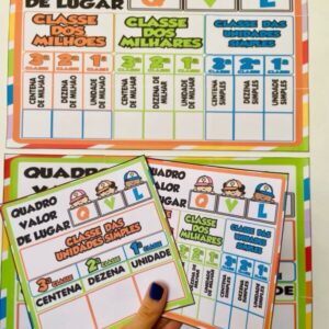 QUADRO VALOR DE LUGAR