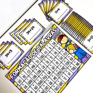 ✏️🧩 Fichas de Formação de Palavras – Sílabas Complexas 🗣️📖