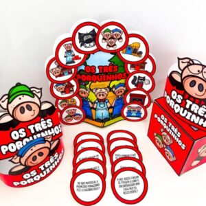 📚✨ Kit História dos Três Porquinhos