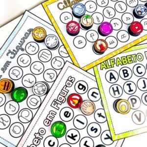 🔠 Prancha de Pareamento – Letra e Figura 🎯