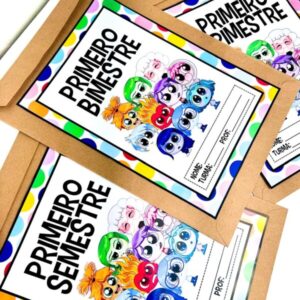 Kit de Capas Escolares Divertidamente