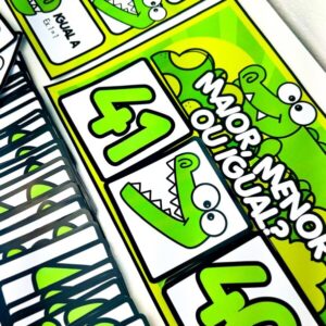 🔢✨ Atividade Educativa: Maior, Menor e Igual ✨🧠