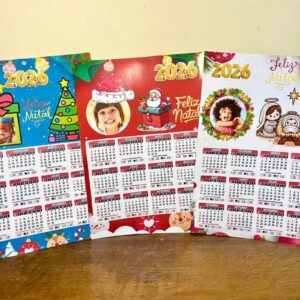🎅✨ Calendários Editáveis de Natal 🎄