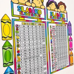 🔡 Silabários de Sílabas – Material Pedagógico para Alfabetização ✨📚
