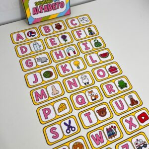 🔤 Dominó do Alfabeto – Atividade Lúdica para Alfabetização 🎲✨