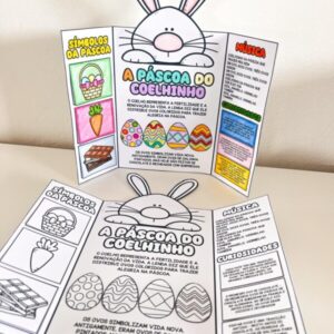 🌷🐰 Atividade Interativa de Páscoa – Lapbook Criativo! 🐣✨