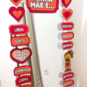 Espelho das afirmações Dia das mães