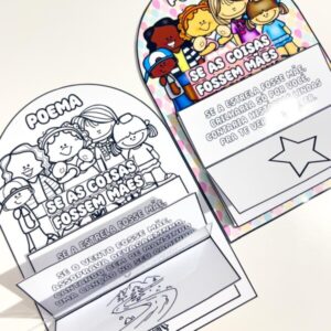 🌸💞 Luva Livro – “Se as Coisas Fossem Mães” 💐📖