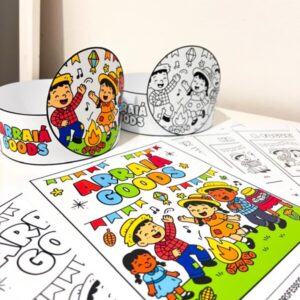 🎈 Arraiá Goods – Atividades de Interpretação e Desenhos de Festa Junina para Colorir 🌽🎨