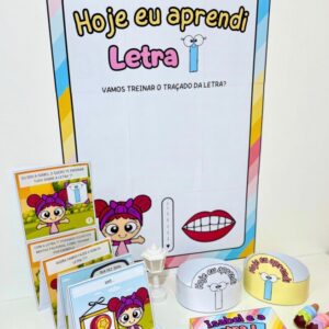 Kit História na Caixa e Cartaz Letra “I”