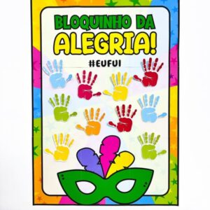 Cartaz Colaborativo de Carnaval