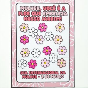 Cartaz Colaborativo Dia Internacional da Mulher