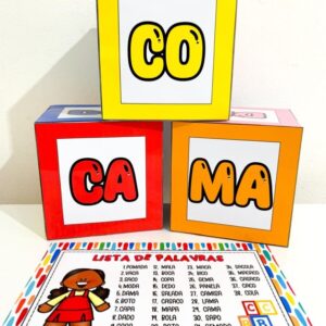 Kit Dado das Sílabas